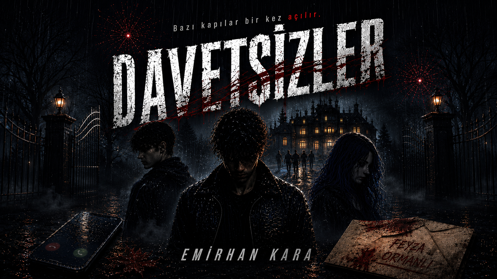 Emirhan Kara’nın Yeni Romanı Davetsizler Raflarda!