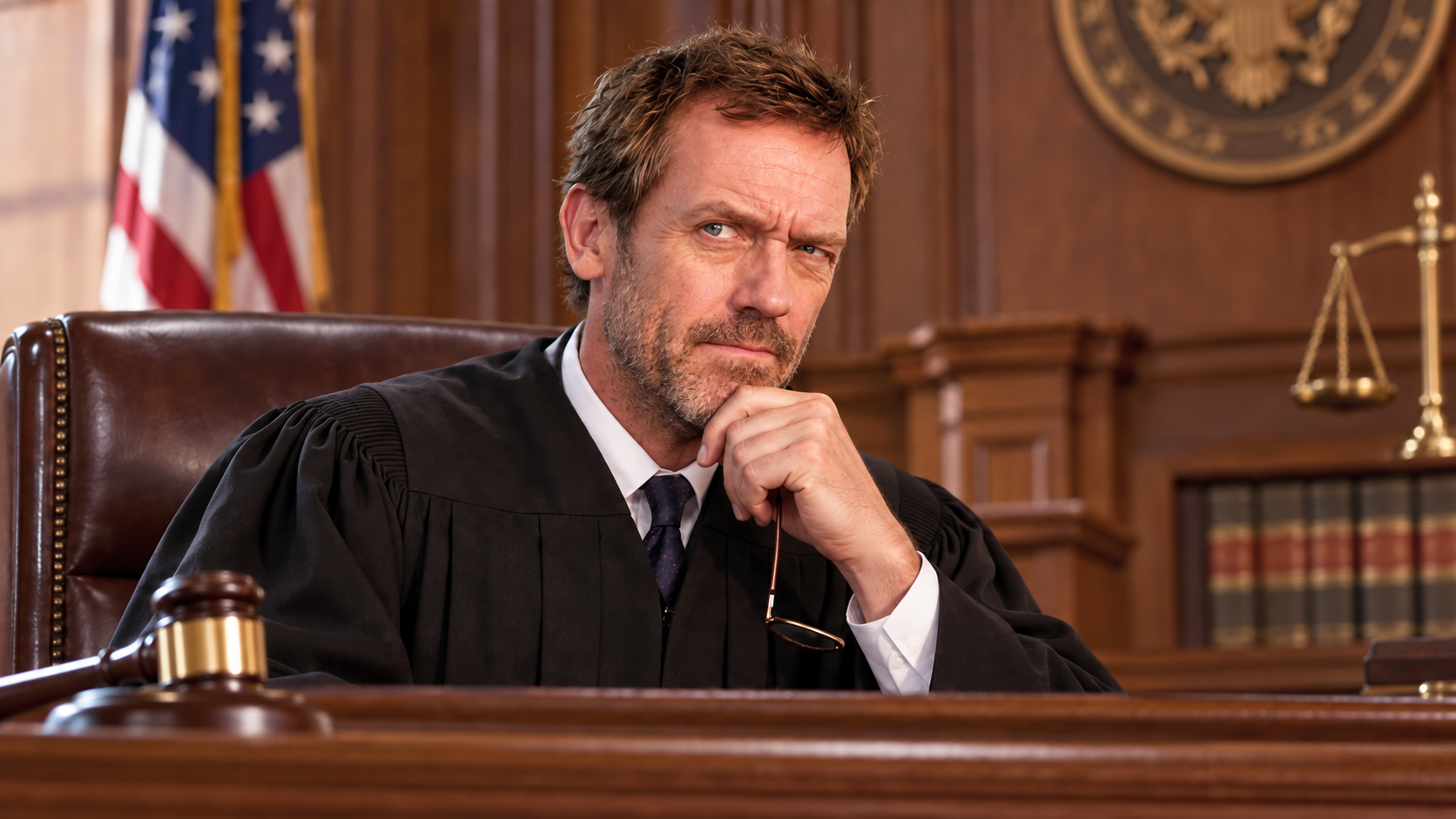 Hugh Laurie, HBO’nun The Trial of Louise Woodward Dizisinin Kadrosuna Katıldı